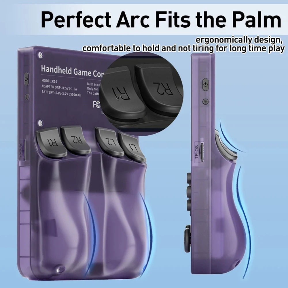 🎮 K36 Open Source Handheld Game Console – Retro Gaming