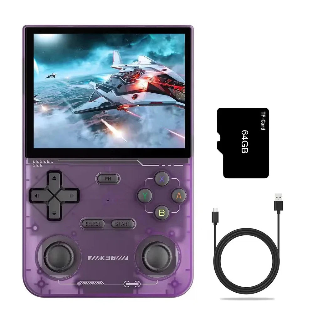 🎮 K36 Open Source Handheld Game Console – Retro Gaming