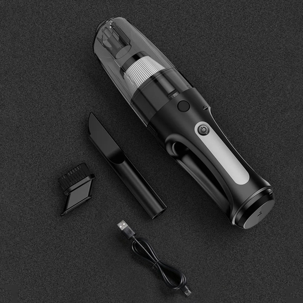 ⚡ Kabelloser Handstaubsauger – Starke Saugkraft, Tragbar & Dual-Use für Auto & Zuhause 🚗🏠