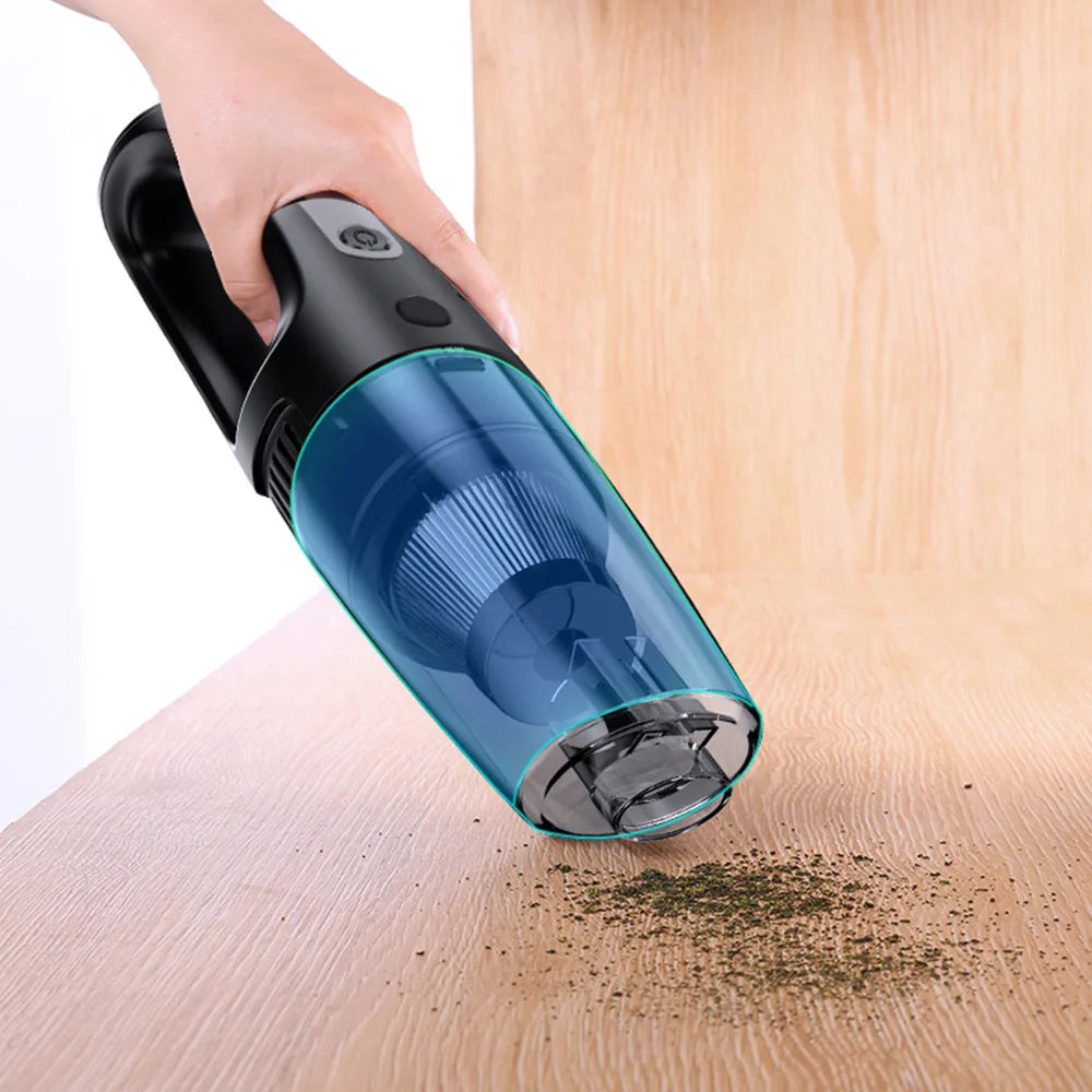 ⚡ Kabelloser Handstaubsauger – Starke Saugkraft, Tragbar & Dual-Use für Auto & Zuhause 🚗🏠