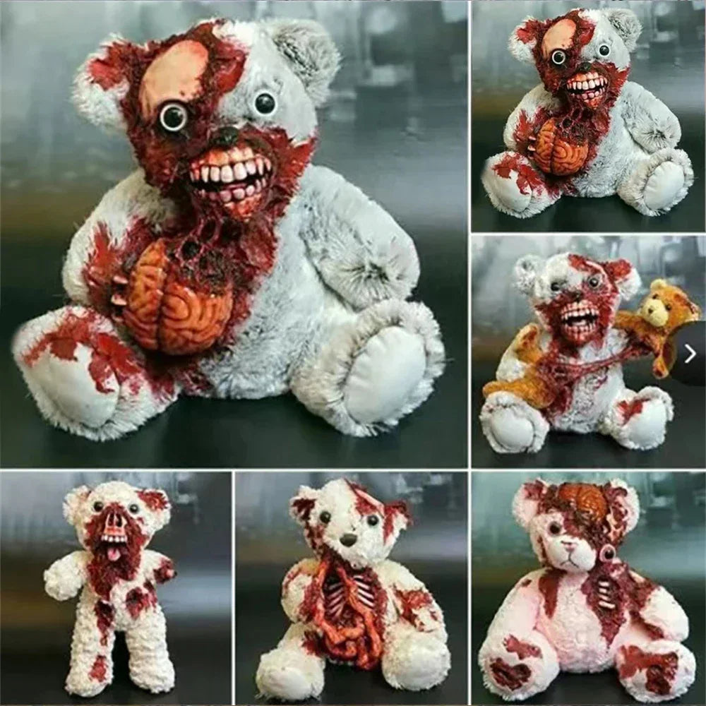 🧸 Halloween Horror Teddy – Gruselige Deko für Party & Geisterhaus