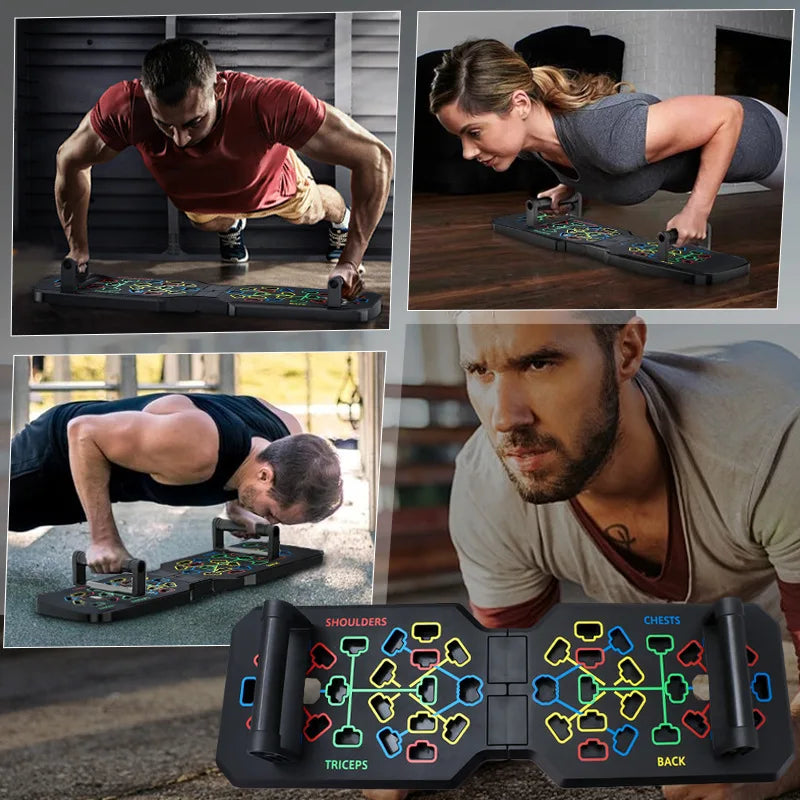 Push-up Board – Multifunktionales Liegestütz-Trainingsbrett
