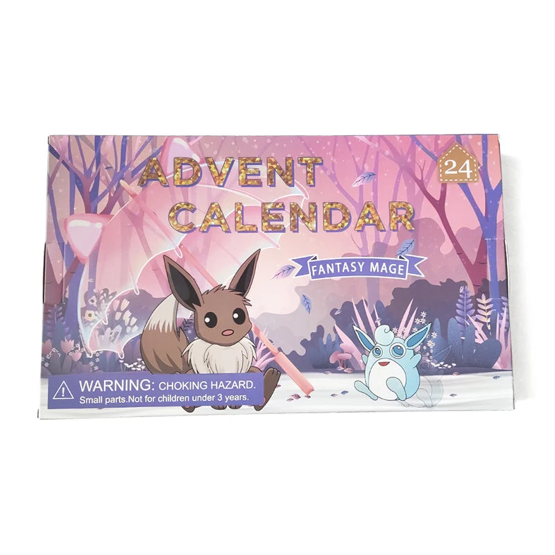Adventskalender für Kinder 🎄 – 24 Cartoon & Anime Figuren | Mini-Puppen & Dekoration | Perfektes Weihnachtsgeschenk
