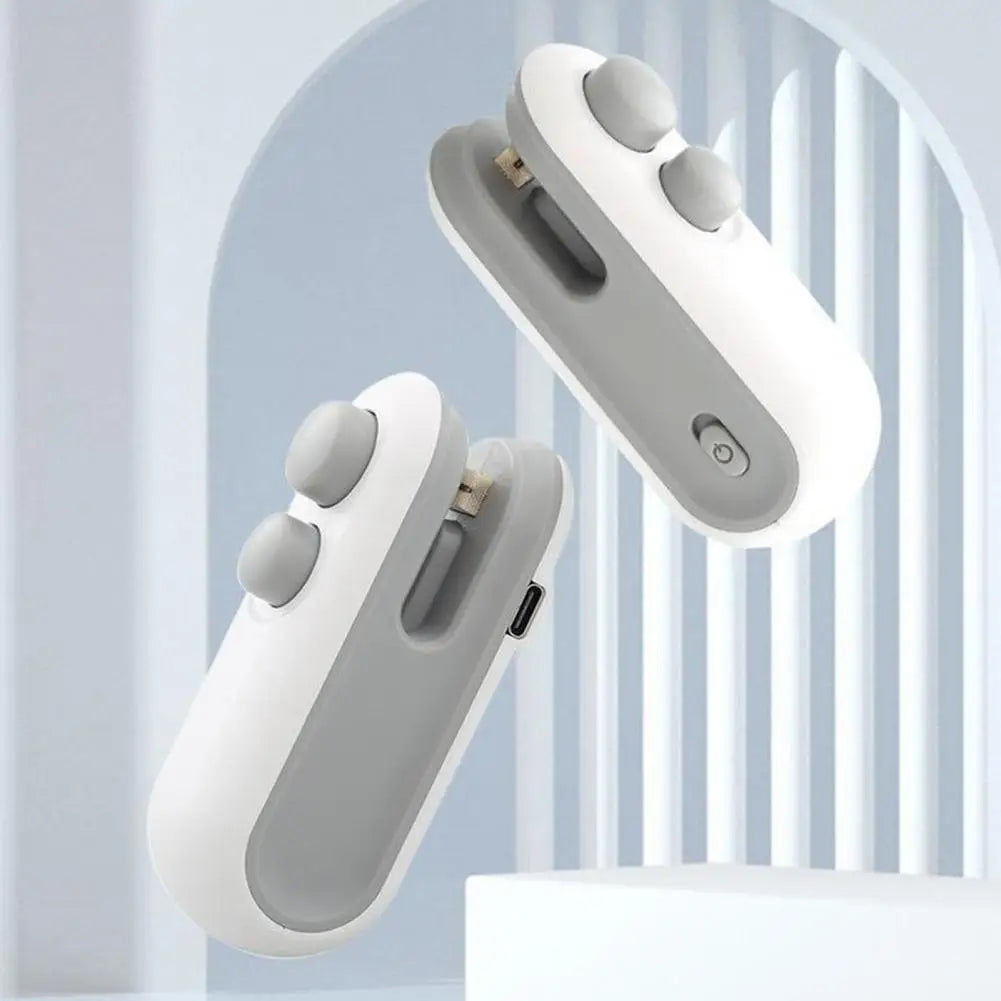 🔌 Mini-Beutelverschweißer mit Cutter – USB-aufladbar, tragbar & magnetisch – Perfekt für Snacks & Lebensmittel 🍿🥨