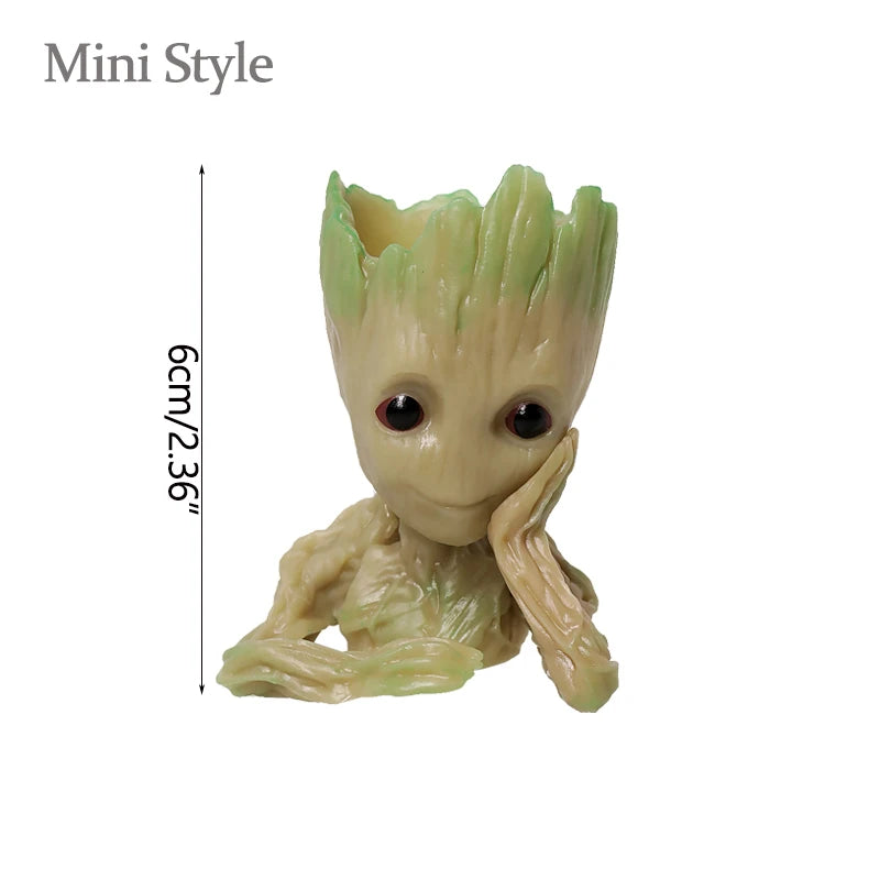 Mini Groot Figurine – Cartoon Desktop Dekoration, 5 cm, Handgefertigt