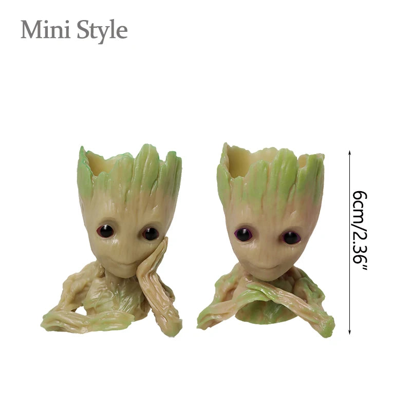Mini Groot Figurine – Cartoon Desktop Dekoration, 5 cm, Handgefertigt