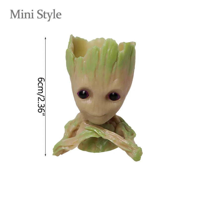 Mini Groot Figurine – Cartoon Desktop Dekoration, 5 cm, Handgefertigt