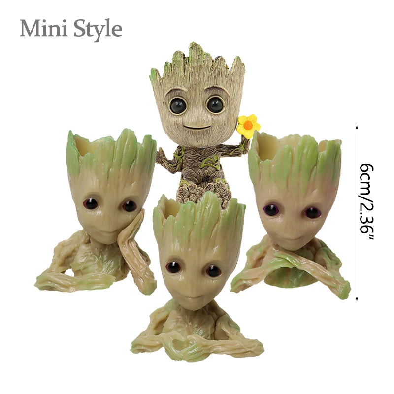 Mini Groot Figurine – Cartoon Desktop Dekoration, 5 cm, Handgefertigt