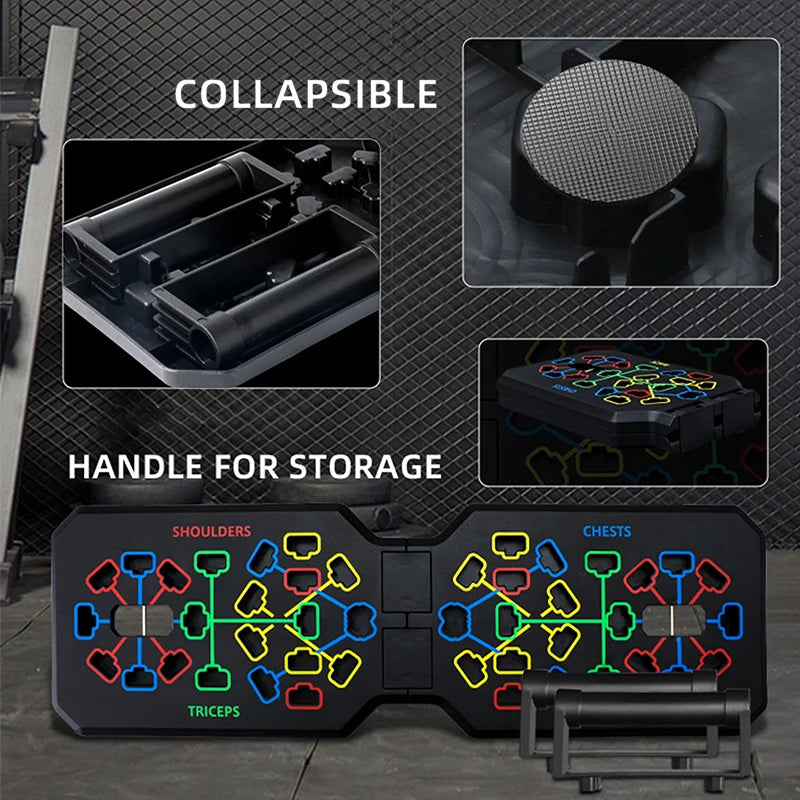 Push-up Board – Multifunktionales Liegestütz-Trainingsbrett