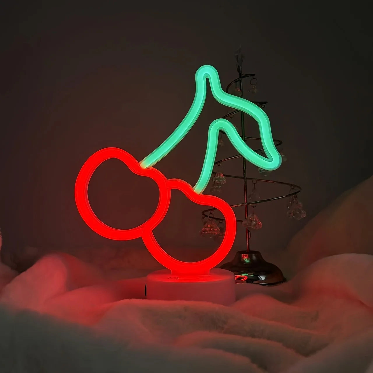 Neon LED Dekolicht – USB & Batterie betrieben, Tisch- & Raumdekoration, Party & Heim