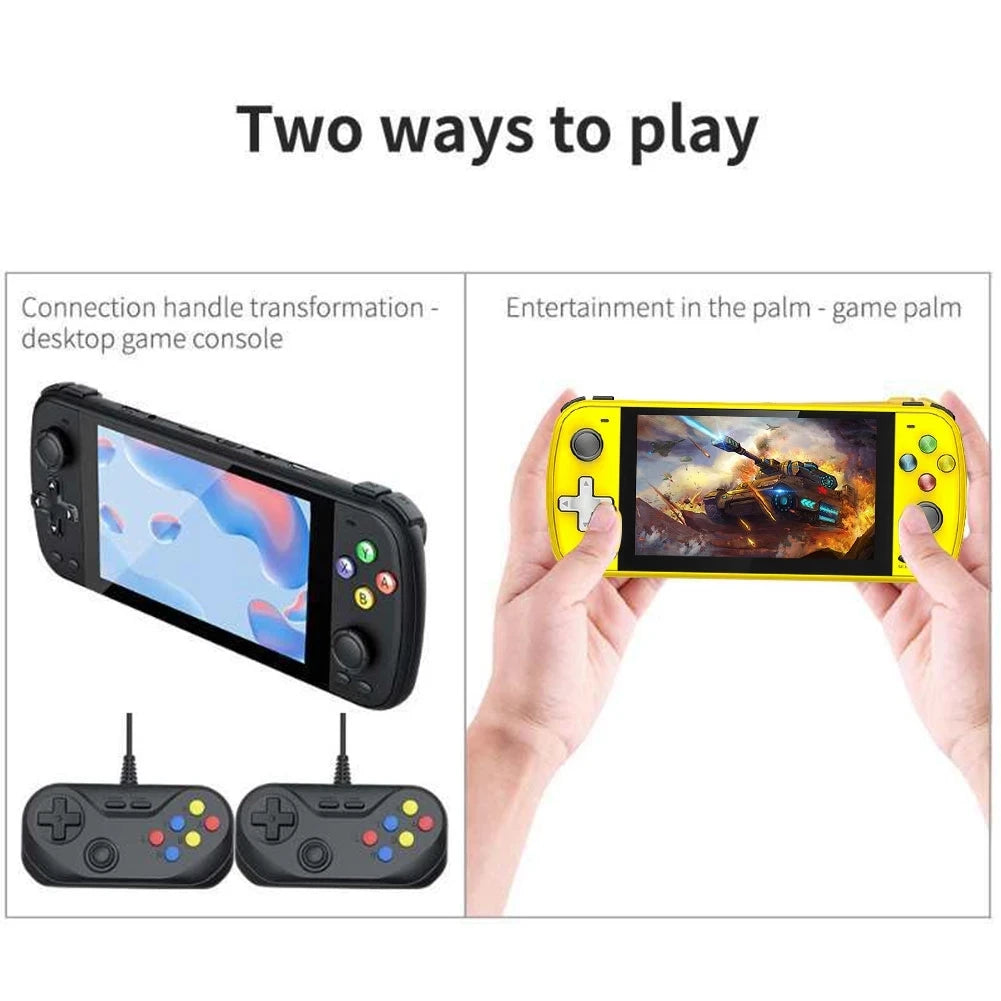 🚀 PS5000 5-inch Portable Handheld Game Console – Multi-Emulator für PS1, MAME, MD, NES, SNES