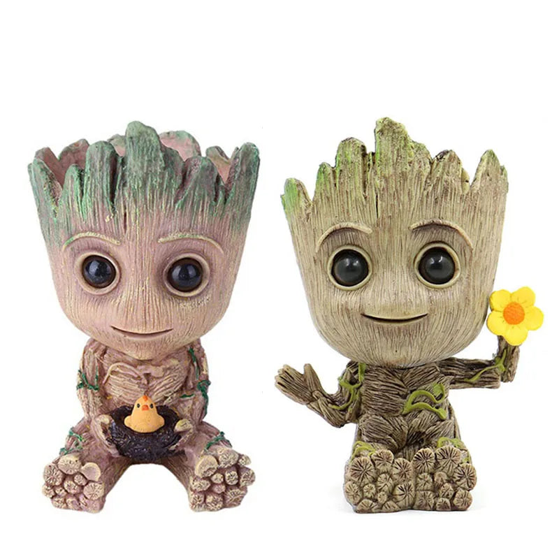 Mini Groot Figurine – Cartoon Desktop Dekoration, 5 cm, Handgefertigt