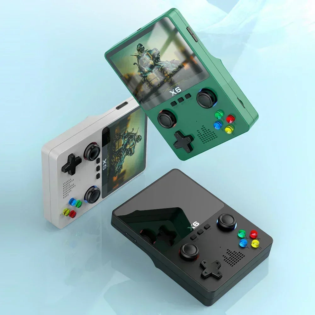 🎮 X6 Portable Retro Gaming Console – 10.000+ Klassiker in deiner Hand