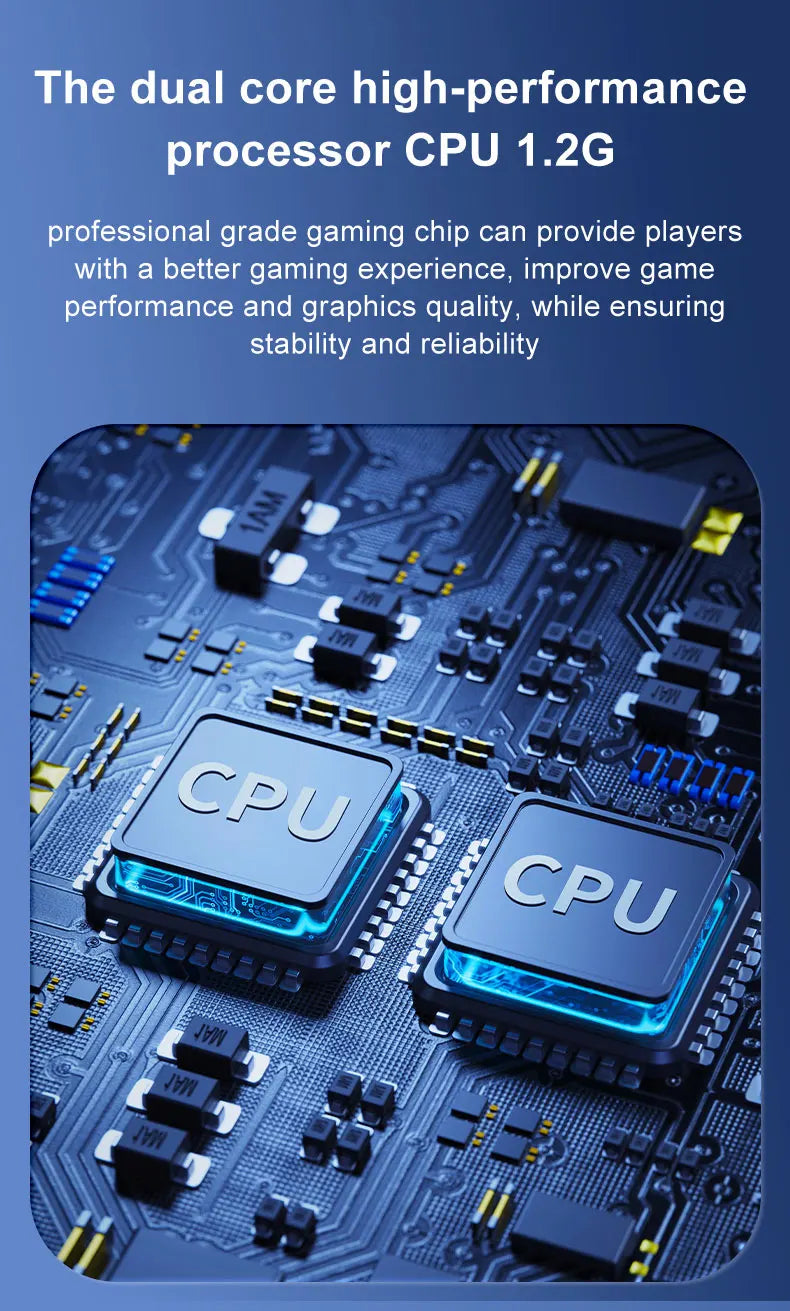 🚀 GB350 Handheld Game Console – Multi-Plattform, HD IPS Screen, 3D Joystick, Ergonomisch