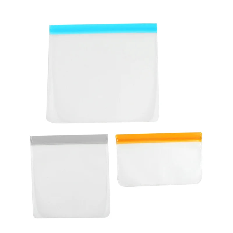 🥗 Wiederverwendbare Silikon-Frischhaltetaschen – Leckagefrei & Umweltfreundlich 🌱💧