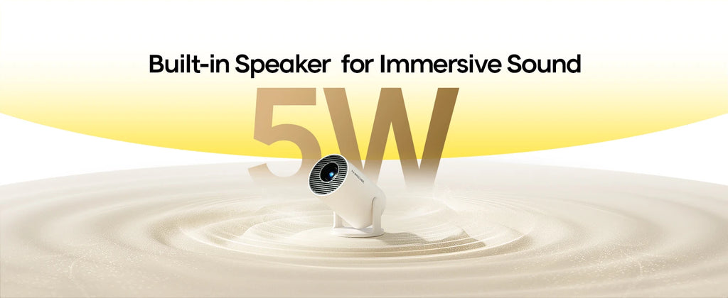 🎥 Magcubic HY300 Pro Mini Beamer – 4K Unterstützung, WLAN & Bluetooth