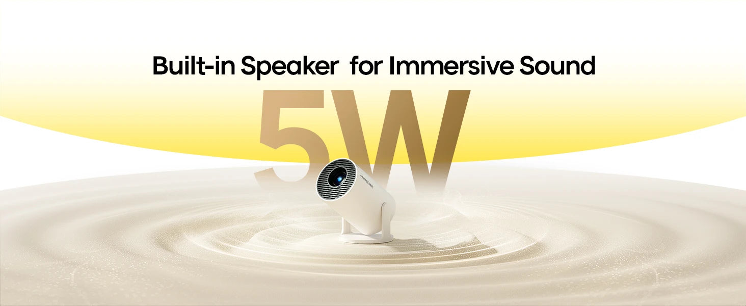 🎥 Magcubic HY300 Pro Mini Beamer – 4K Unterstützung, WLAN & Bluetooth