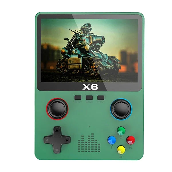 🎮 X6 Portable Retro Gaming Console – 10.000+ Klassiker in deiner Hand