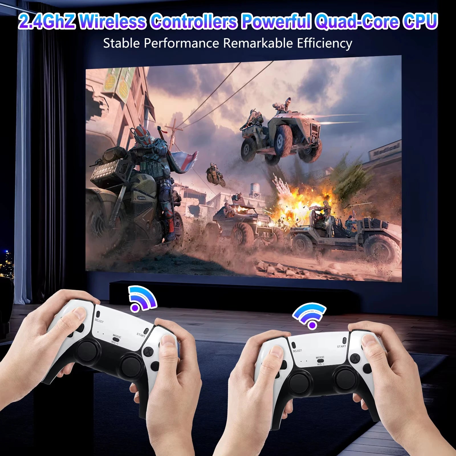🎮 4K TV Game Stick M15 – 20.000 Spiele in einem Gerät