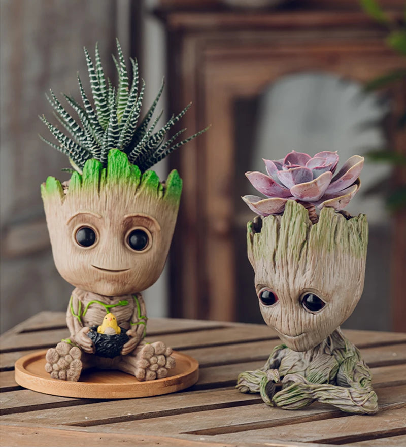 Mini Groot Figurine – Cartoon Desktop Dekoration, 5 cm, Handgefertigt