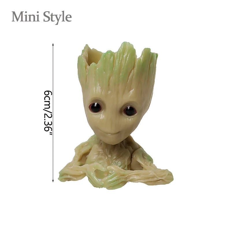 Mini Groot Figurine – Cartoon Desktop Dekoration, 5 cm, Handgefertigt