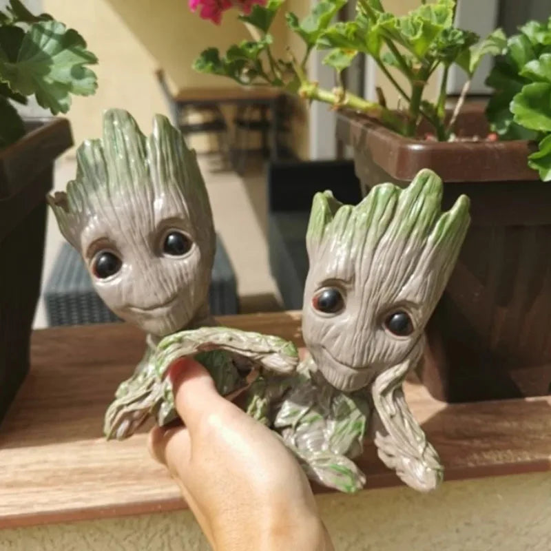 Mini Groot Figurine – Cartoon Desktop Dekoration, 5 cm, Handgefertigt