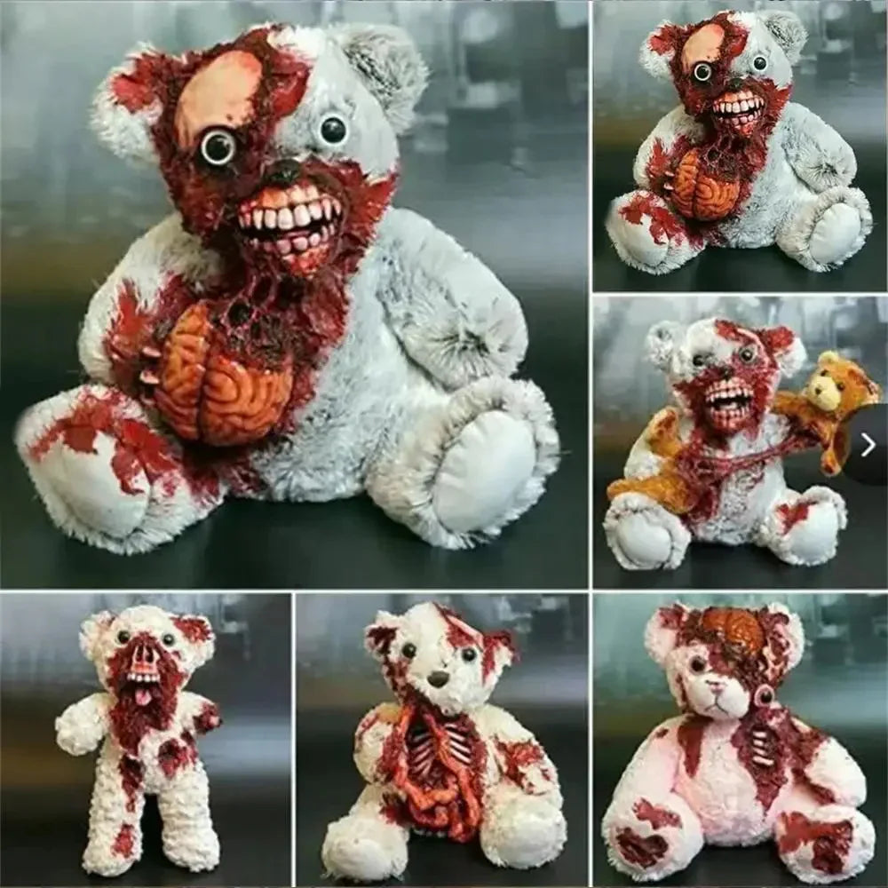 🧸 Halloween Horror Teddy – Gruselige Deko für Party & Geisterhaus