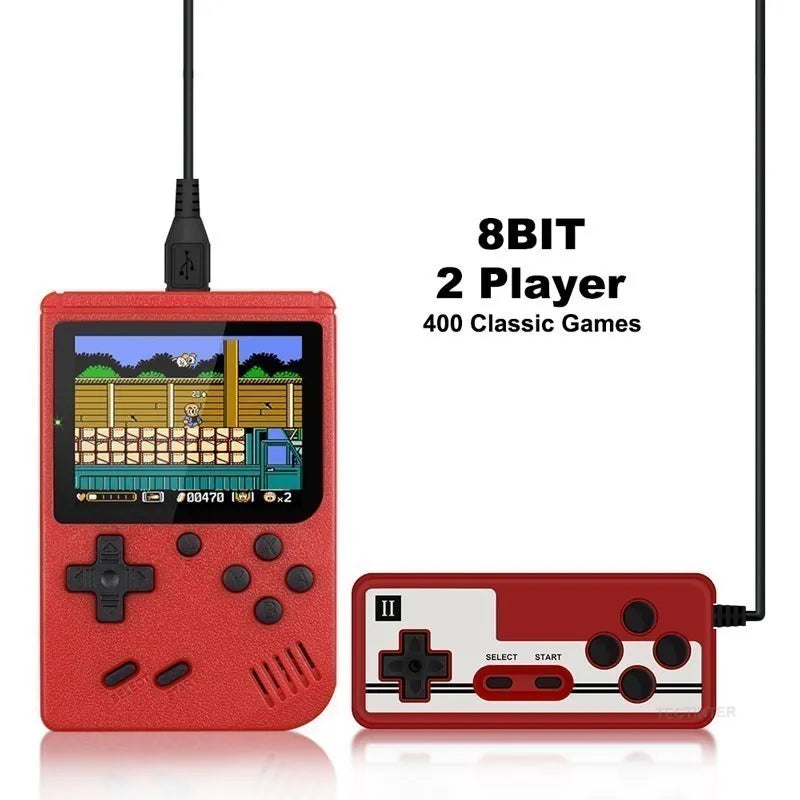 🎮 8-Bit Mini Video Game Console – Retro-Gaming für Kinder & Nostalgiker