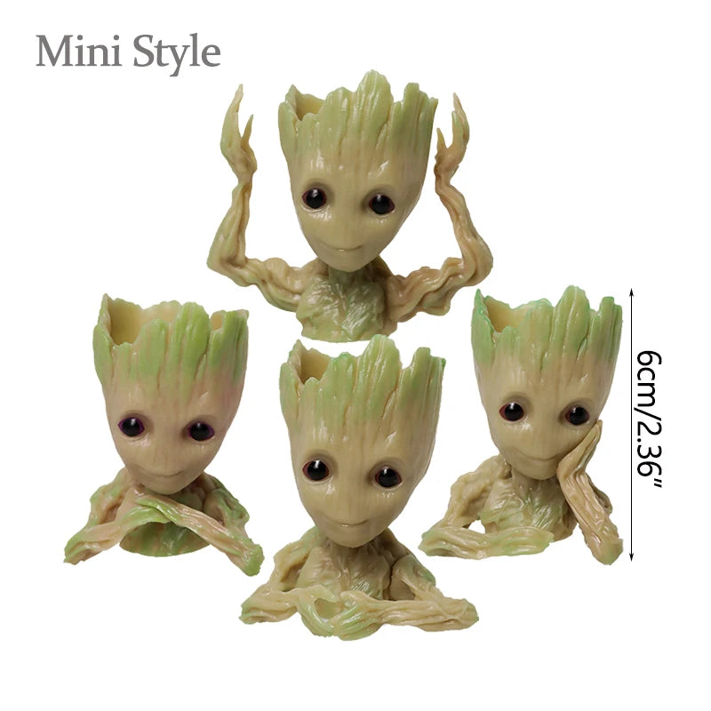 Mini Groot Figurine – Cartoon Desktop Dekoration, 5 cm, Handgefertigt
