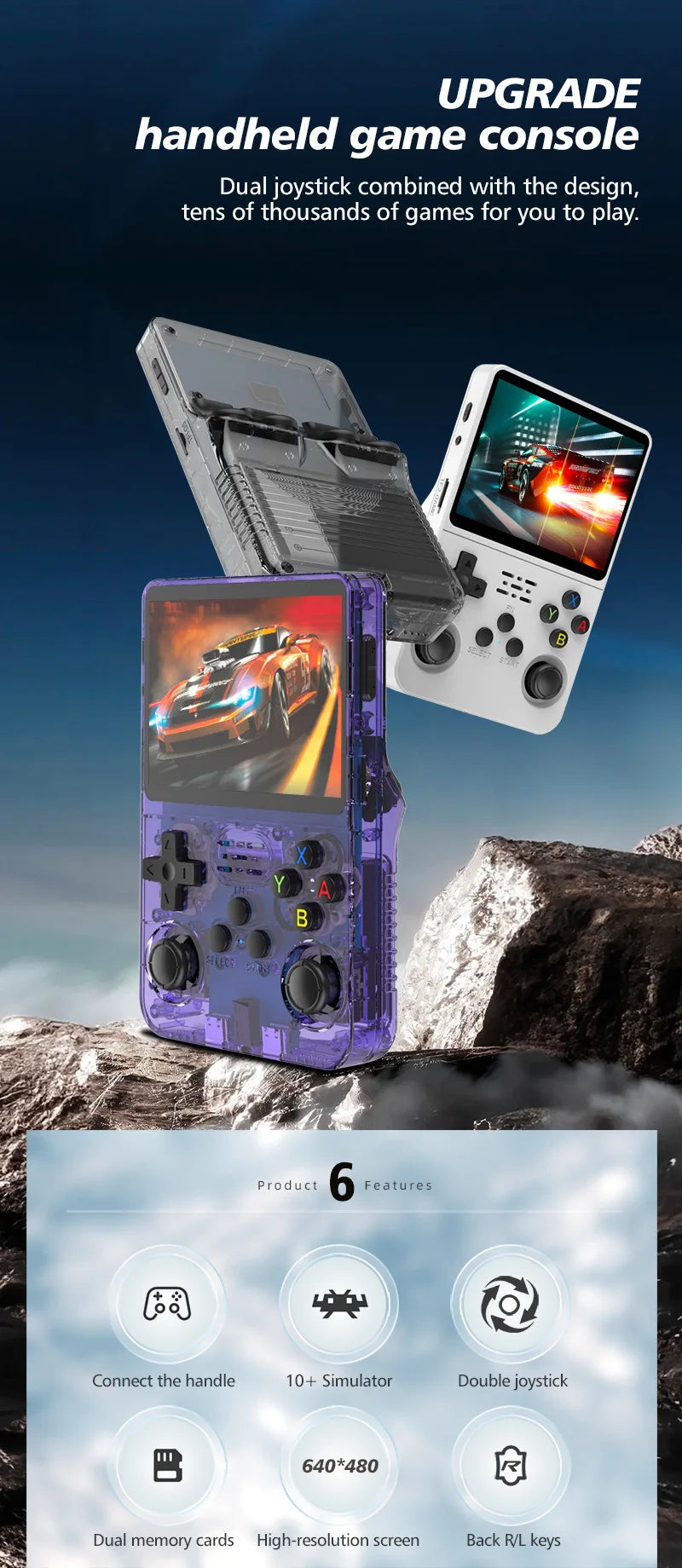 🎮 HD Open-Source Handheld Game Console – Retro trifft 3D