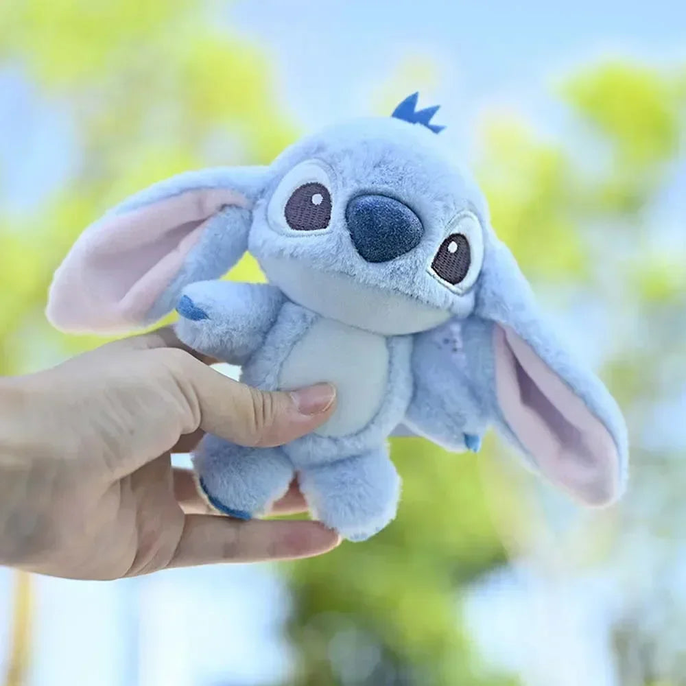 💖 Cartoon Stitch Plüsch Schlüsselanhänger – Süßes Kuscheltier Anhänger Geschenk für Kinder & Mädchen 🎁🧸