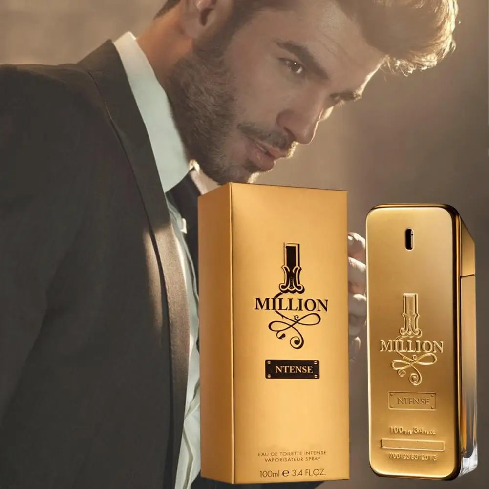 Original Gold One Million Herrenparfüm – Luxus Woody Eau de Toilette, Lang anhaltend, Premium Duft