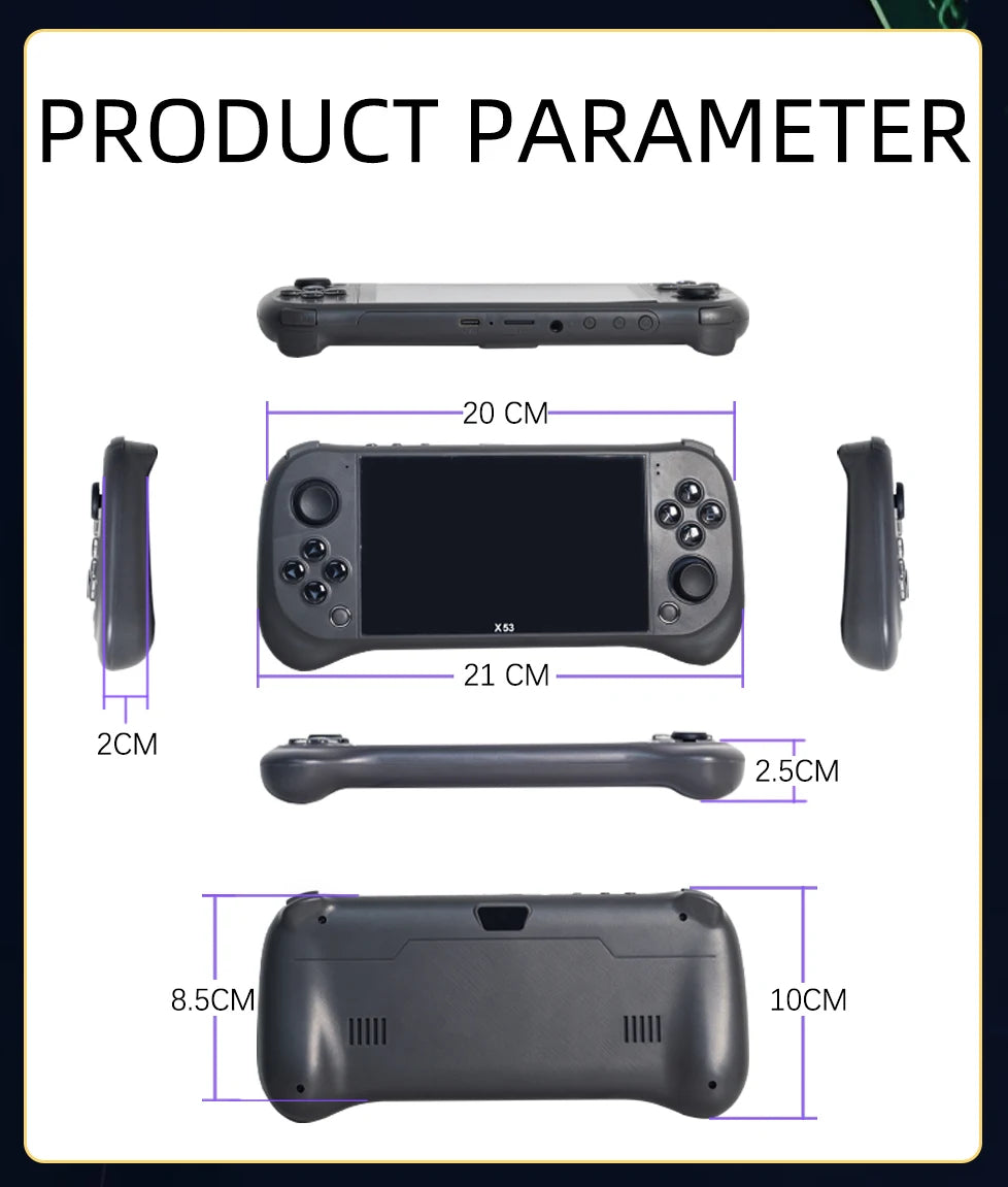 🎮 X53 Kinder-Handheld-Konsole – Mehr als nur Gaming