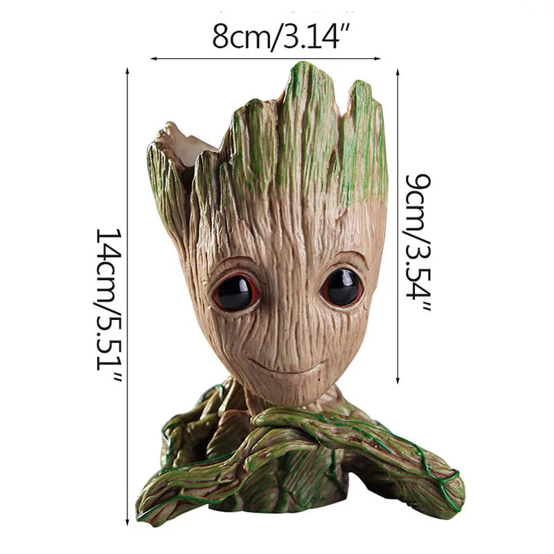 Mini Groot Figurine – Cartoon Desktop Dekoration, 5 cm, Handgefertigt