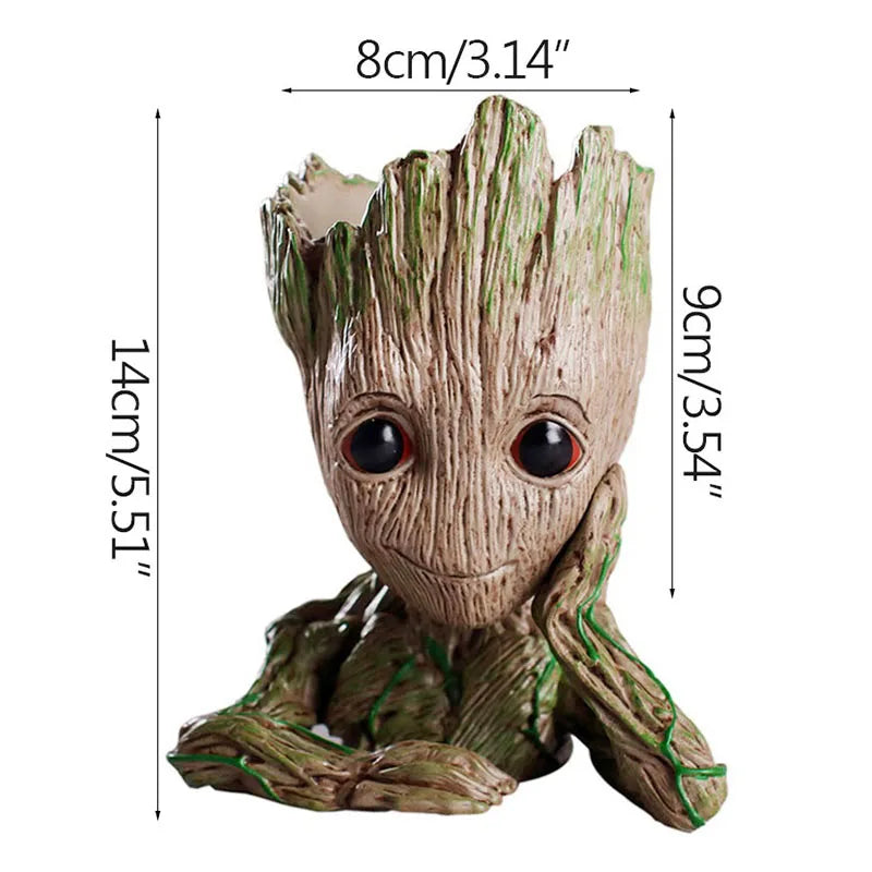 Mini Groot Figurine – Cartoon Desktop Dekoration, 5 cm, Handgefertigt