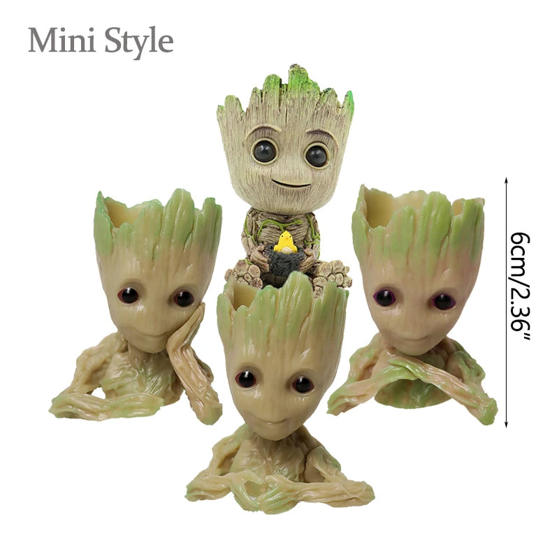 Mini Groot Figurine – Cartoon Desktop Dekoration, 5 cm, Handgefertigt