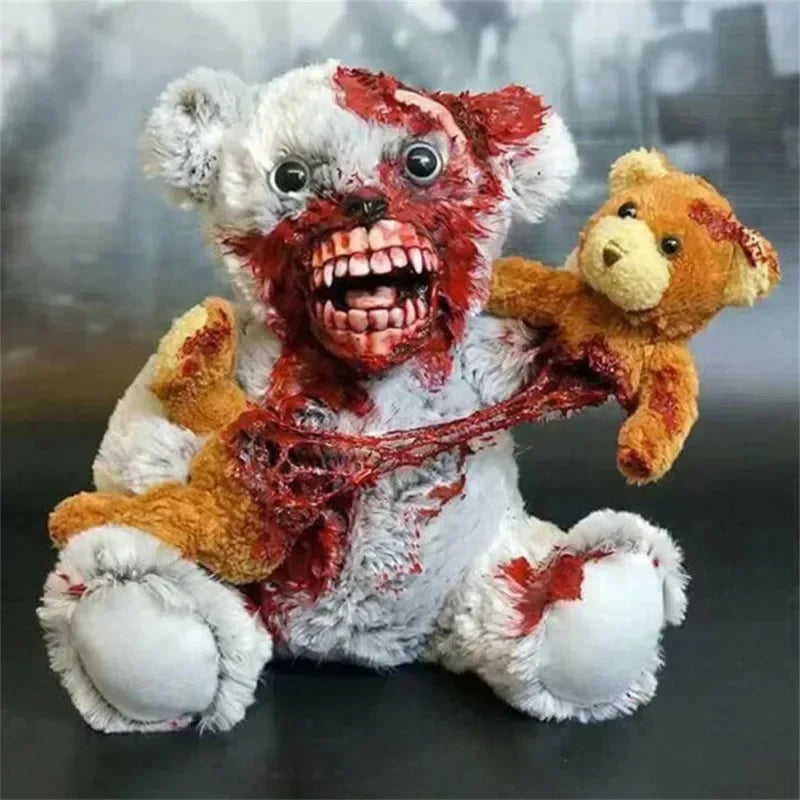 🧸 Halloween Horror Teddy – Gruselige Deko für Party & Geisterhaus