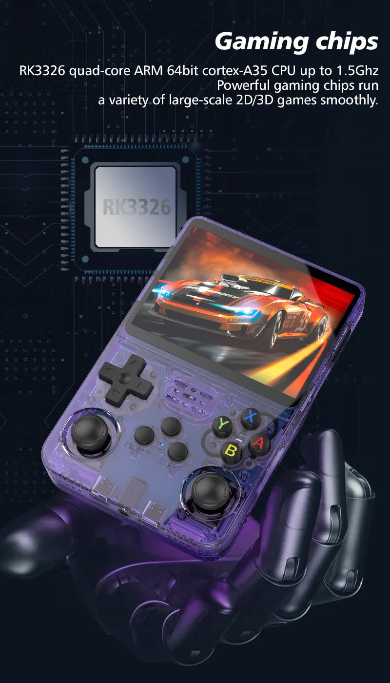 🎮 HD Open-Source Handheld Game Console – Retro trifft 3D