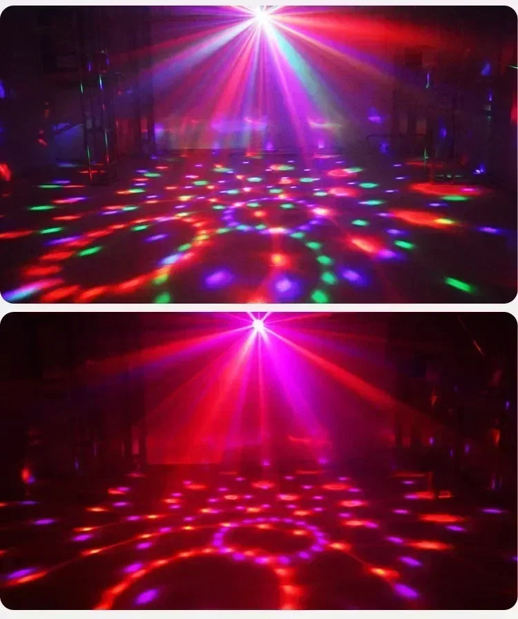 RGB LED Disco Kugel – Soundgesteuerte Party Lampe mit Fernbedienung