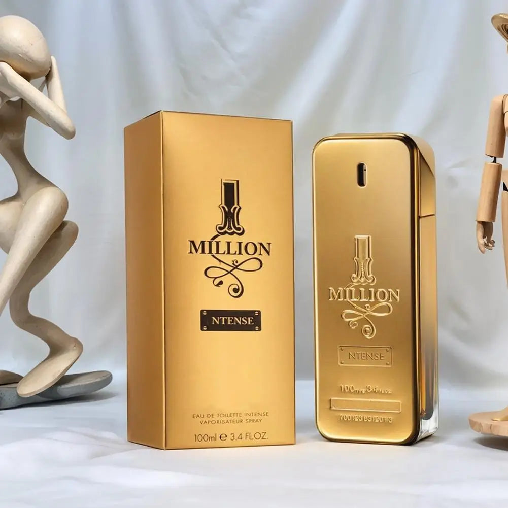 Original Gold One Million Herrenparfüm – Luxus Woody Eau de Toilette, Lang anhaltend, Premium Duft