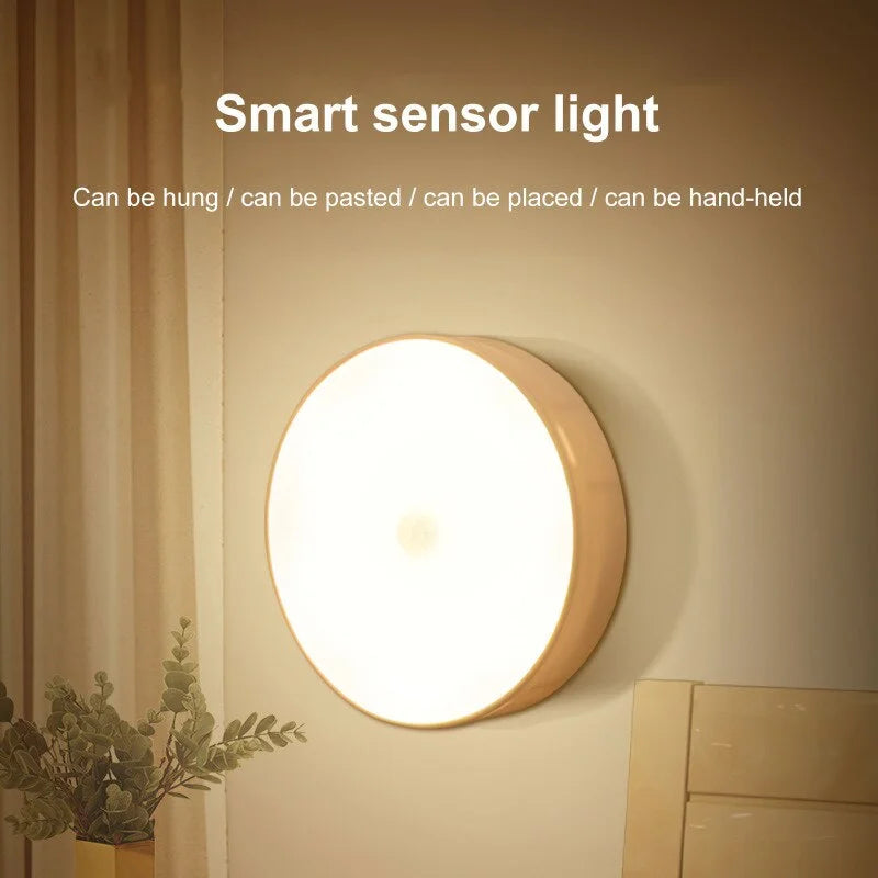 💡 LED Smart Human Body Sensor Night Lamp
