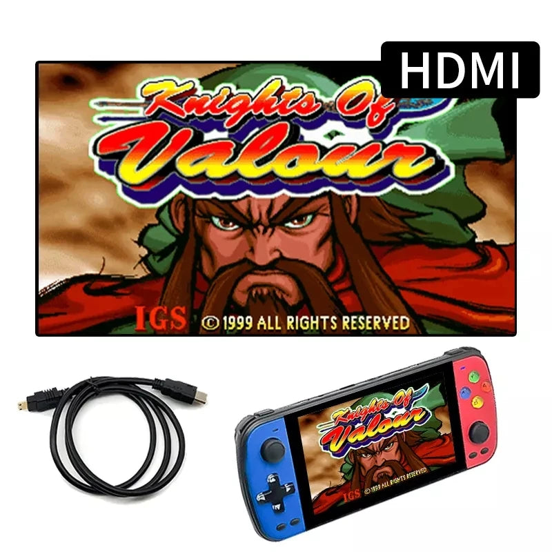 🚀 PS5000 5-inch Portable Handheld Game Console – Multi-Emulator für PS1, MAME, MD, NES, SNES