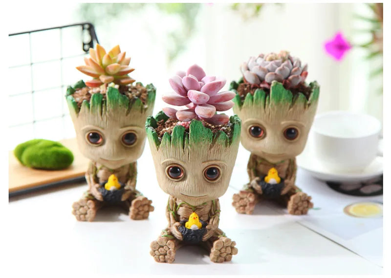 Mini Groot Figurine – Cartoon Desktop Dekoration, 5 cm, Handgefertigt