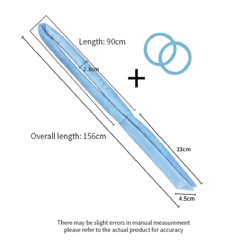 ✨ Hitzefreier Lockenstab – Schlaf & Style für weiche Locken 🌙💖