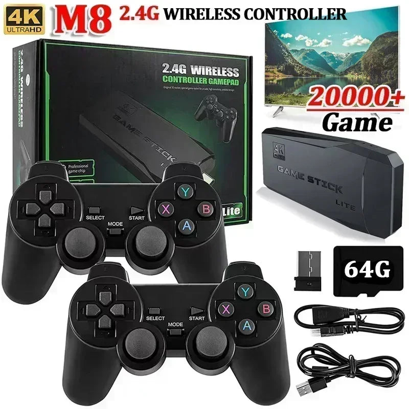 🎮 2025 M8 Retro Game Console – Spieleklassiker in deiner Hand