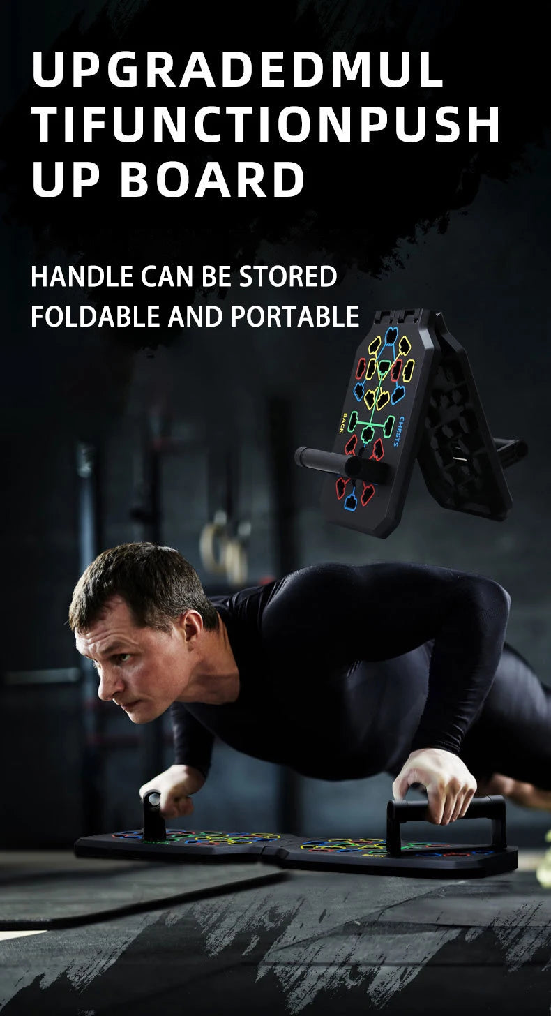 Push-up Board – Multifunktionales Liegestütz-Trainingsbrett