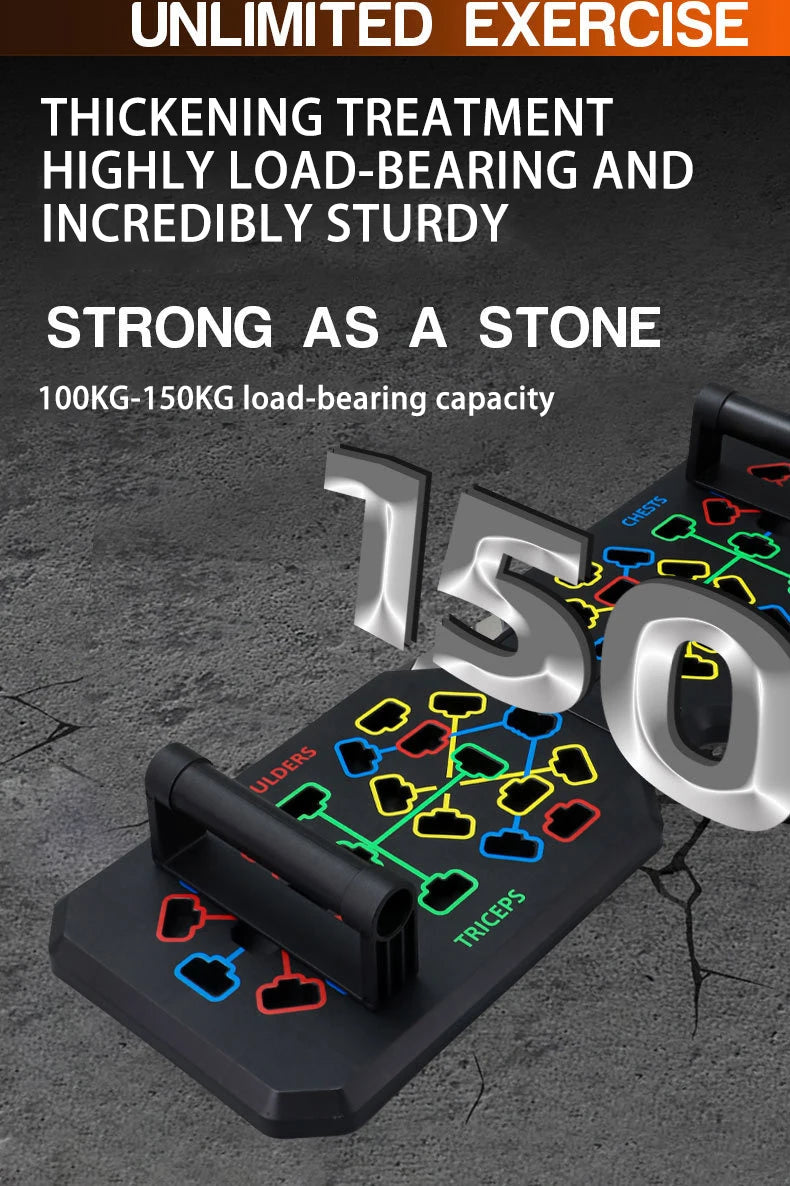 Push-up Board – Multifunktionales Liegestütz-Trainingsbrett