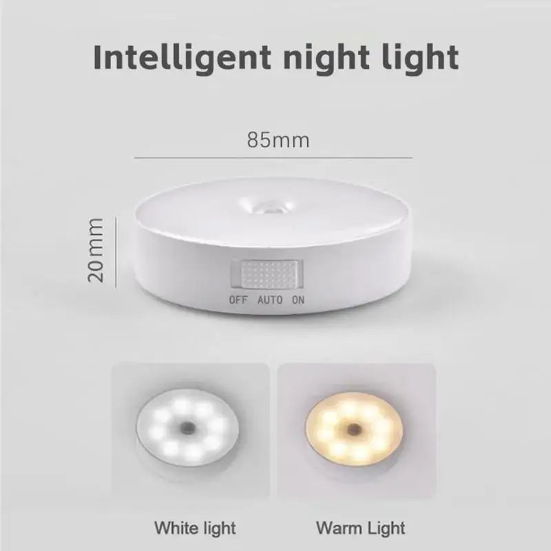 💡 LED Smart Human Body Sensor Night Lamp
