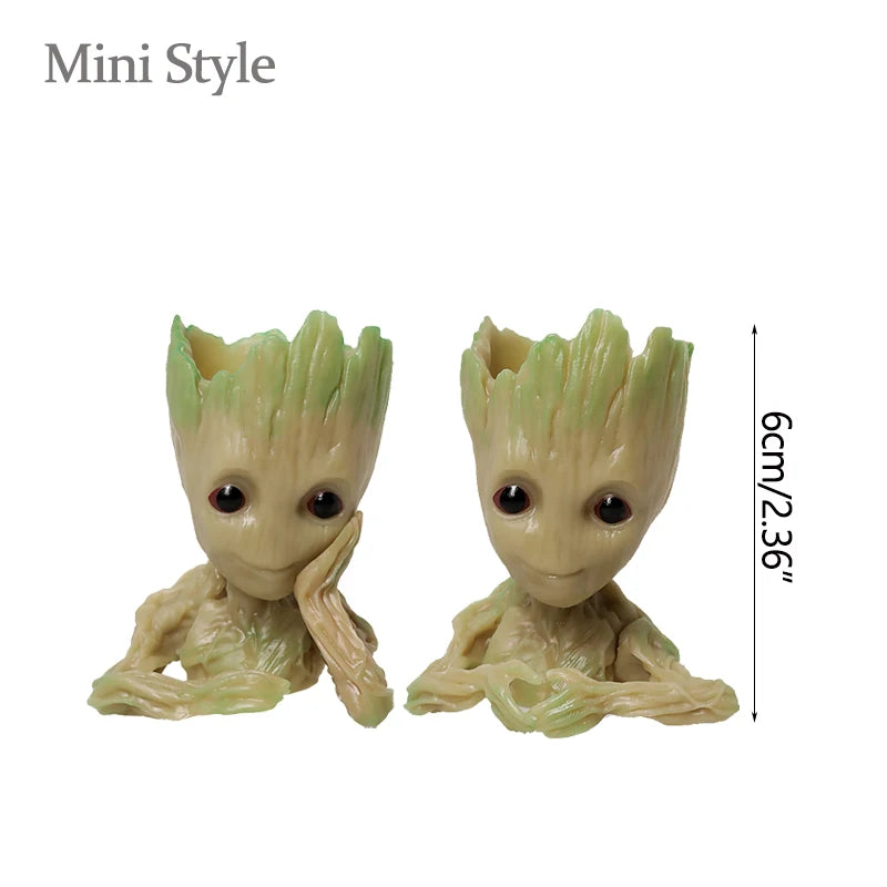 Mini Groot Figurine – Cartoon Desktop Dekoration, 5 cm, Handgefertigt