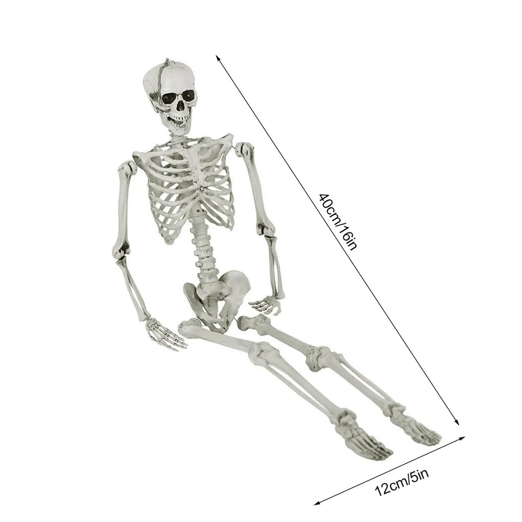 Halloween Skelett-Dekoration – Bewegliches Kunststoff-Skelett